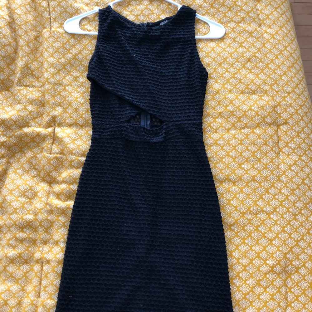 Little Black Dress with Cutout